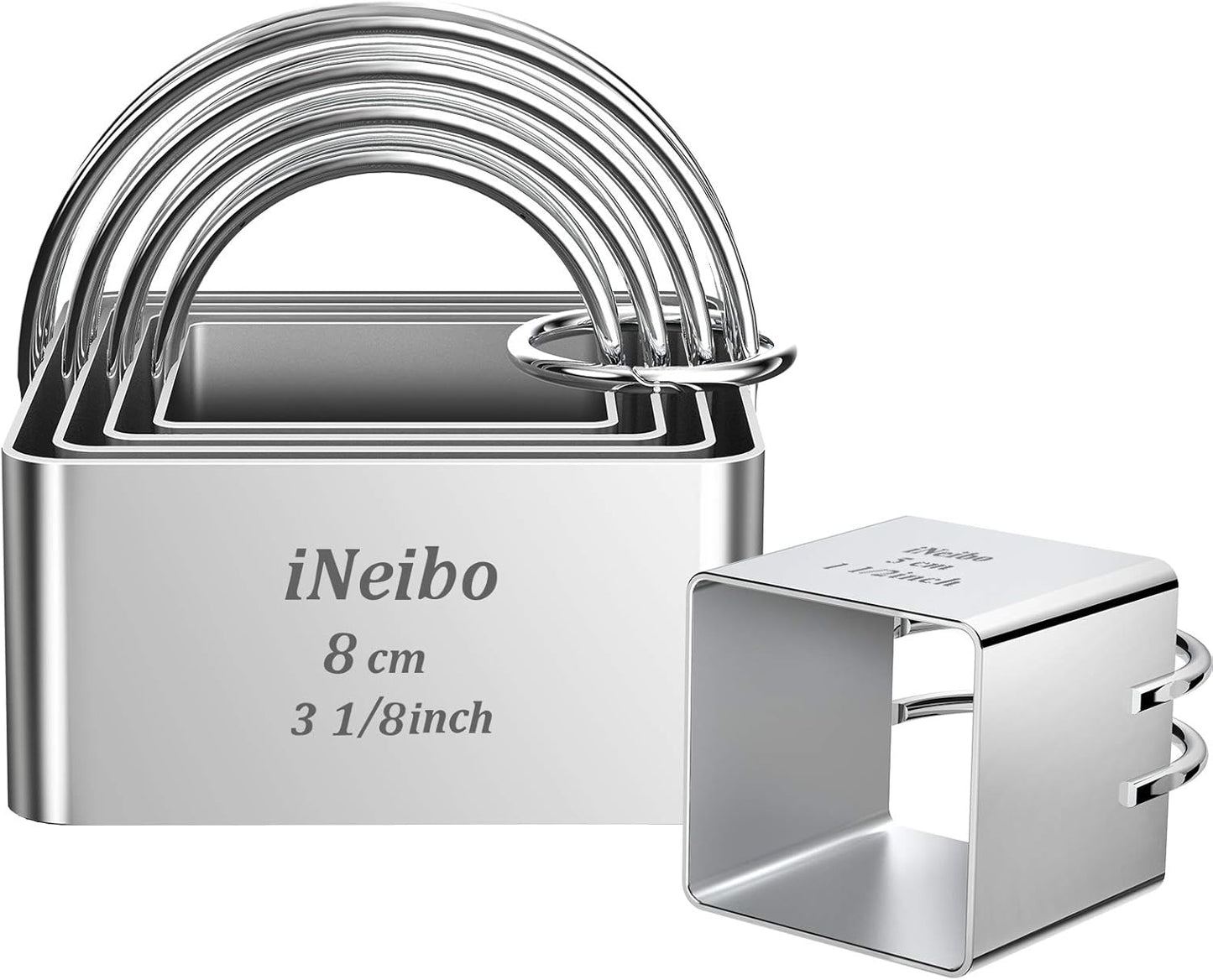 Fluted Edge Biscuit Cutter Set - round Circle Scone, Pastry, and Dough Cutters for Baking, Dumpling Skin, and Fondant