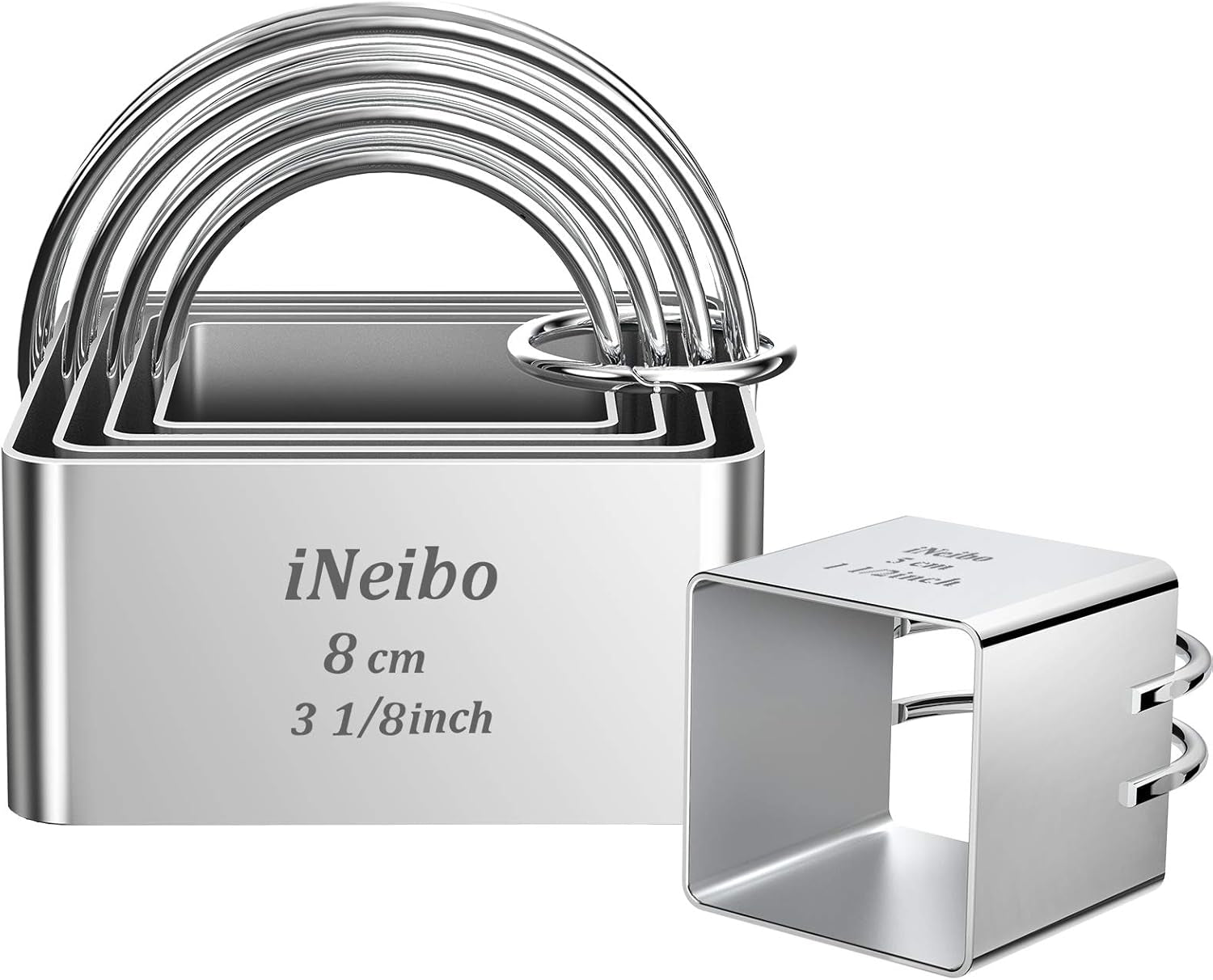 Fluted Edge Biscuit Cutter Set - round Circle Scone, Pastry, and Dough Cutters for Baking, Dumpling Skin, and Fondant